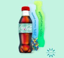 Coca-Cola produziert erste Flasche aus recyceltem Kunststoffabfall