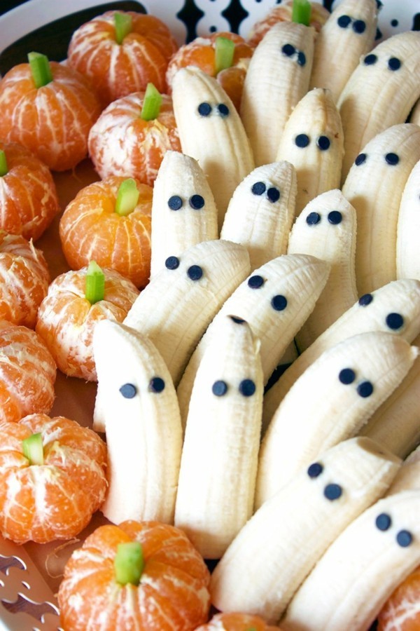 Halloween Snacks für Kinder können kreativ und gesund sein - 100 