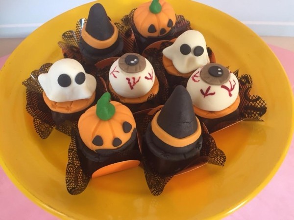 Halloween Kuchen - viele tolle kleine Plätzchen
