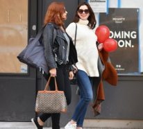 Die Bald-Mami Anne Hathaway feiert Babyparty mit engen Freundinnen