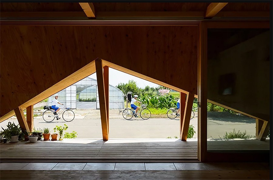 Minimalistisches Haus In Japan Sieht Wie Ein Zelt Aus Holz Aus Fresh Ideen Fur Das Interieur Dekoration Und Landschaft