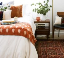 Das Schlafzimmer herbstlich gestalten – warme Herbstfarben verwandeln es in einen gemütlichen Rückzugsort
