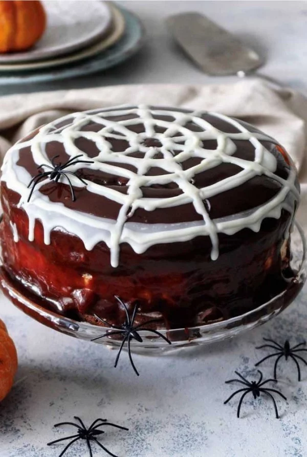 Schoko Torte Halloween Kuchen