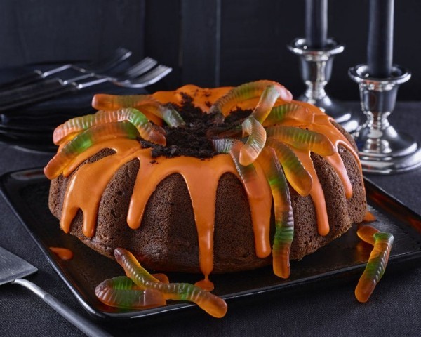 Sehr schlichtes Rezept - Halloween Kuchen mit Möhren