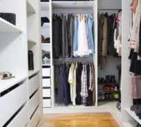 So einfach integrieren Sie einen begehbaren Kleiderschrank im Schlafzimmer