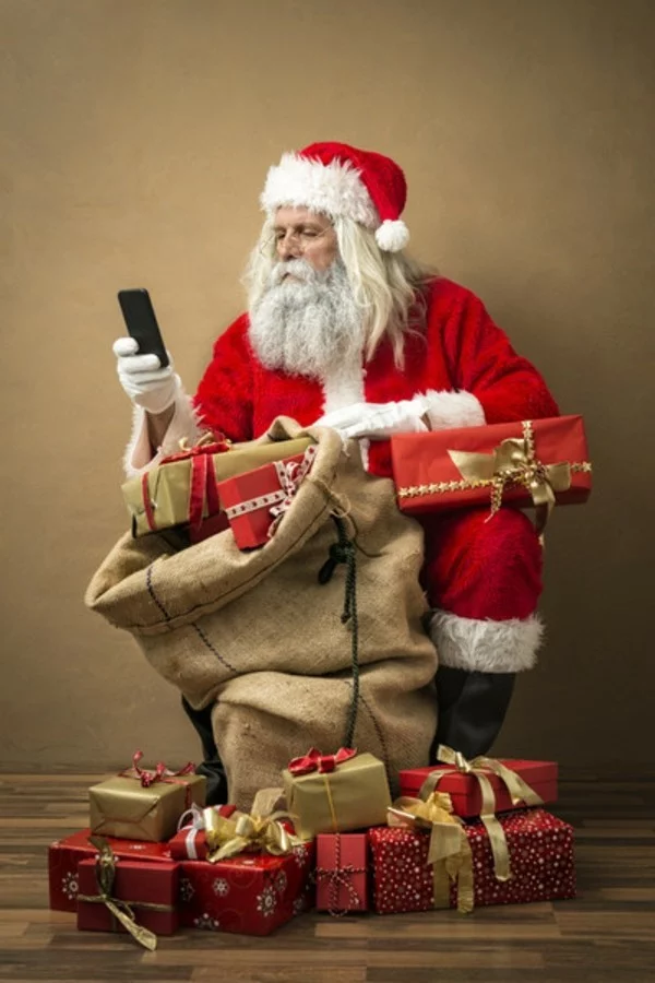 Hotline für Kinder und Eltern den Weihnachtsmann anrufen Weihnachtsgeschenke bestellen Wünsche erfüllen 