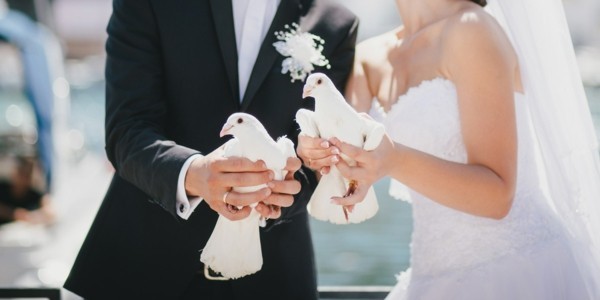 Hochzeitsbräuche Tauben Hochzeit heiraten Tradition