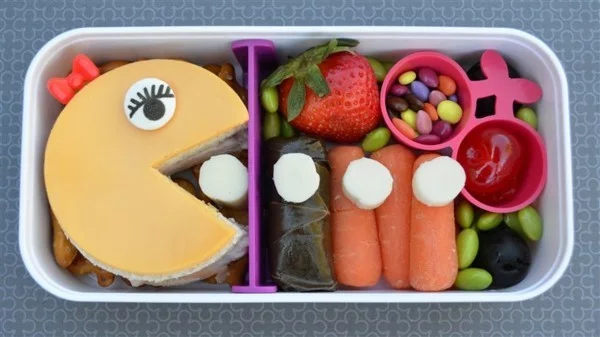 Kindergarten Lunchbox Kinder gesunde Ernährung kreativ gestalten
