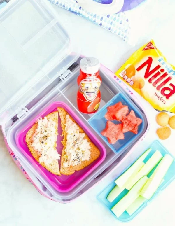 Lunchbox Kinder Kindergarten Fingerfoods kreativ gestalten