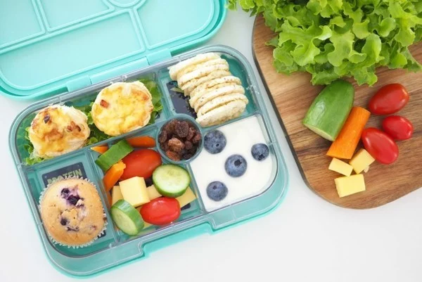 Lunchbox Kinder mit Unterteilung gesunde Mittagsbox