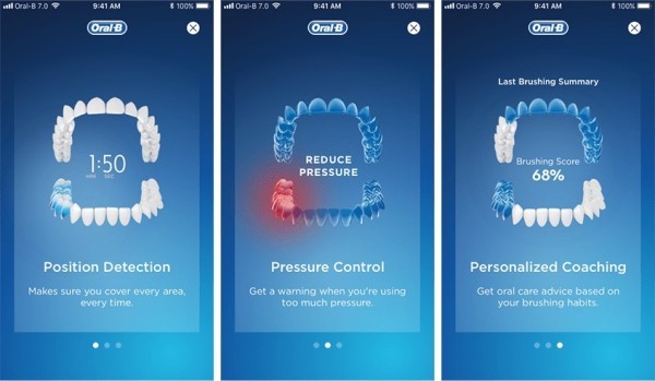 Oral-B entwickelt intelligente elektrische Zahnbürste mit KI app bewertung zum schluss