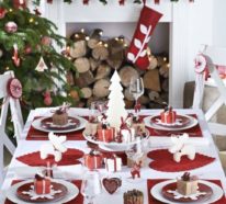 Jetzt wird‘s festlich mit großartigen Weihnachtsdeko Ideen in Rot und Weiß!