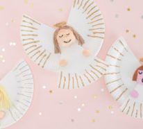 Basteln mit Papptellern zu Weihnachten – 39 einfache Bastelideen für Kinder