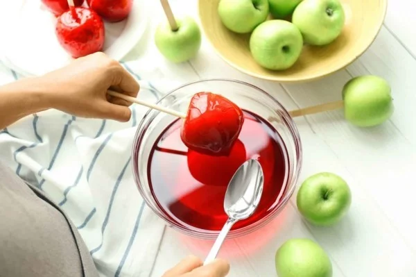 wie kann man kandierte Äpfel selber machen