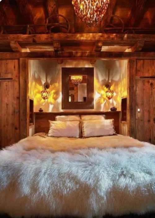Gemütliches Schlafzimmer im Winter gestalten einladendes Ambiente