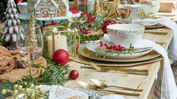 Tisch Deko Weihnachten Ideen Adventskaffee