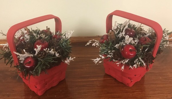 Toller Geschenkkorb für Weihnachten DIY Geschenkkorb
