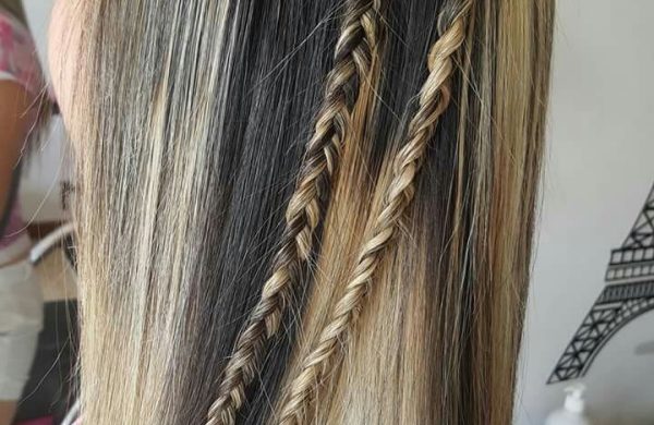 Wasserfall Frisur - tolle Haarschnitte für Damen mit Zöpfen