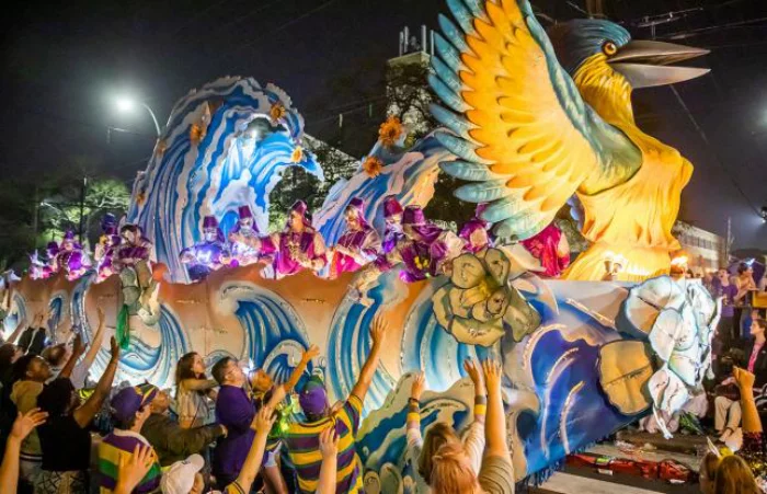 Mardi Gras Karneval feiern auf Amerikansich tagelang feiert man in New Orleans