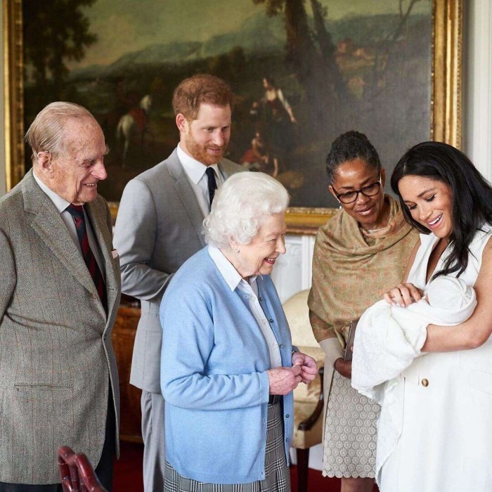 Prinz Harry und Herzogin Meghan Queen Elizabeth II Geburt des kleinen Archie im Mai 2019