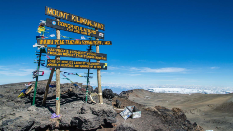 Reiseziele 2020 Orte zu besuchen Kilimandscharo besteigen