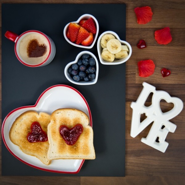 Valentinstag Frühstück - Ideen für die gesunde Ernährung