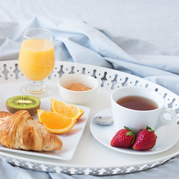 gesundes und leckeres Frühstück - tolle Ideen Valentinstag Frühstück