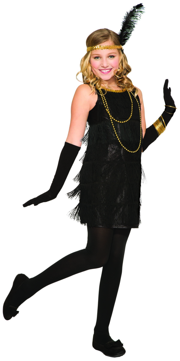 Karnevalskostüme - schöne Dame in schwarzer Farbe
