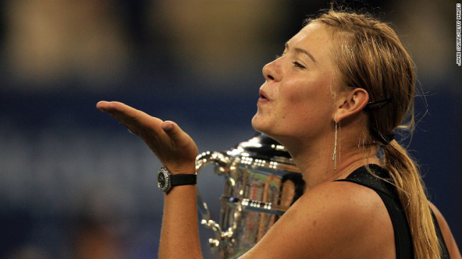 Maria Sharapowa Rücktritt vom professionellen Tennis fünffache Grand-Slam-Siegerin