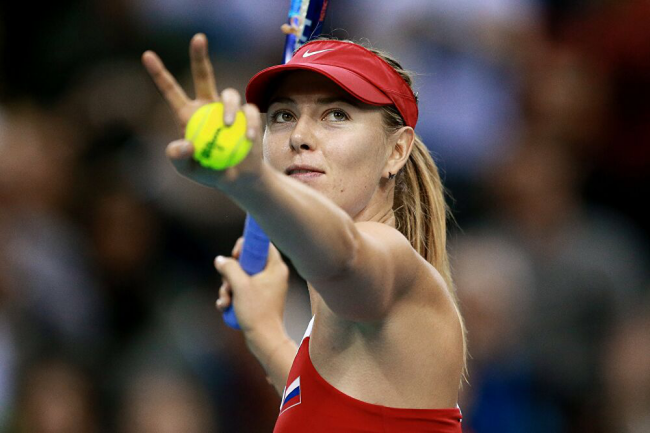 Maria Sharapowa Rücktritt vom professionellen Tennis richtiger Hingucker auf dem Spielplatz
