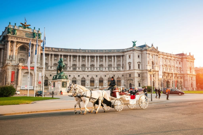 Reiseziele für Romantiker Wien Österreich die Hofburg