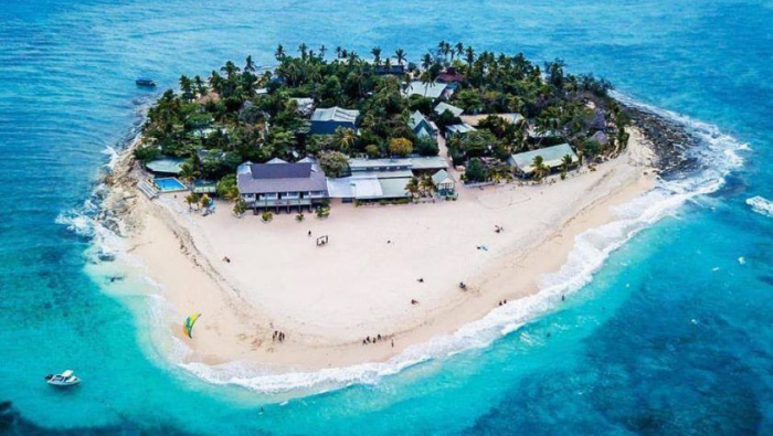 Reiseziele zum Valentinstag reisen zu zweit eine der Fidschi-Inseln im Südpazifik