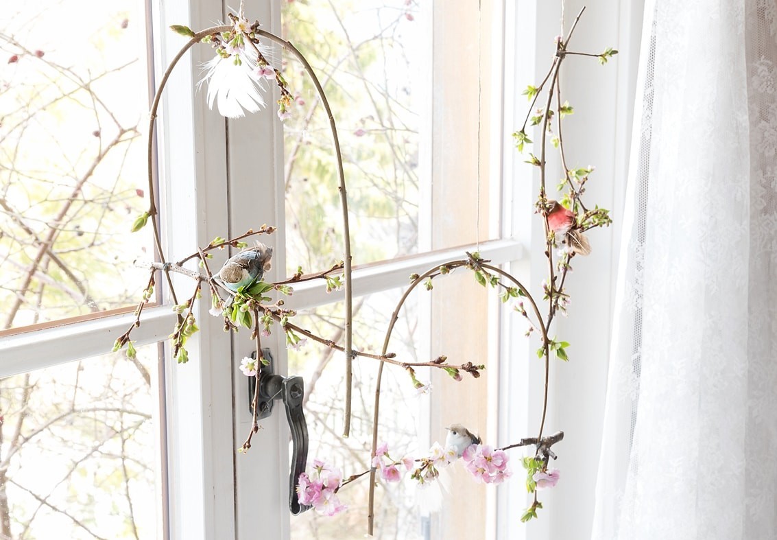 Romantische Frühlingsdeko mit Kirschblüten – lassen Sie Ihr Zuhause