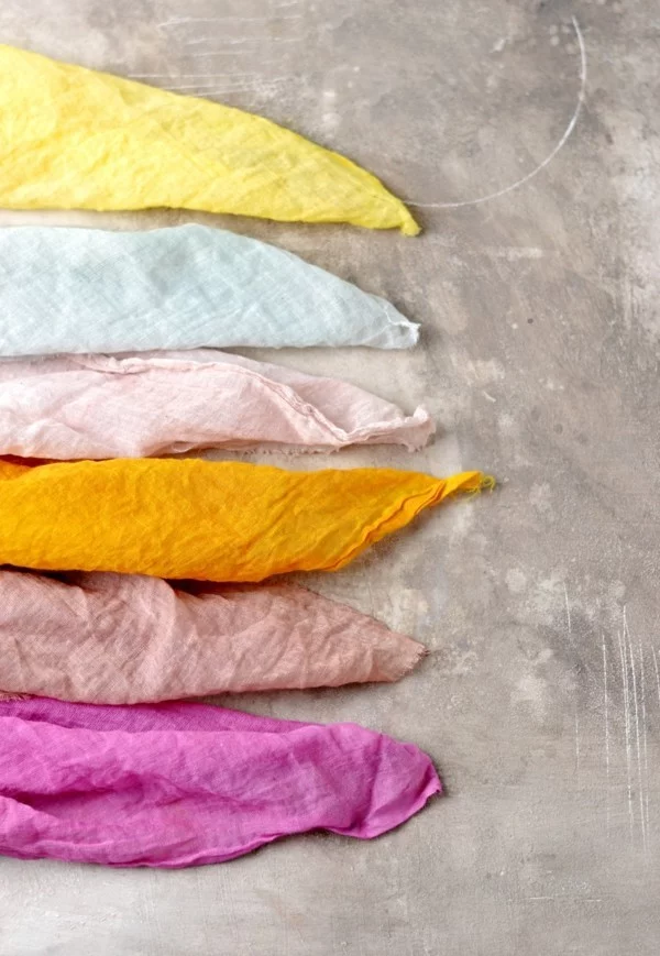 Intensität der natürlichen Farben variiert Textilien färben praktische Tipps und Anleitung