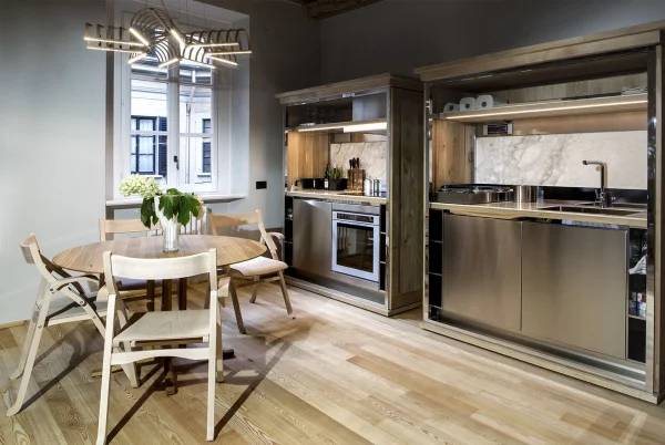 Wohnung einrichten moderne Kücheneinrichtung
