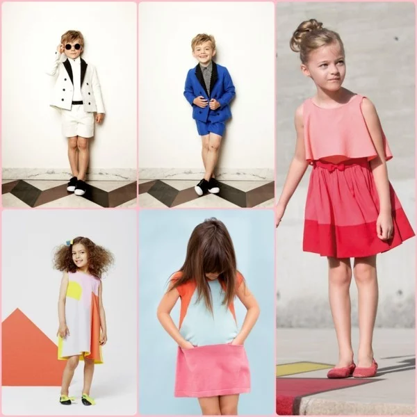 aktuelle modetrends 2020 festliche kindermode