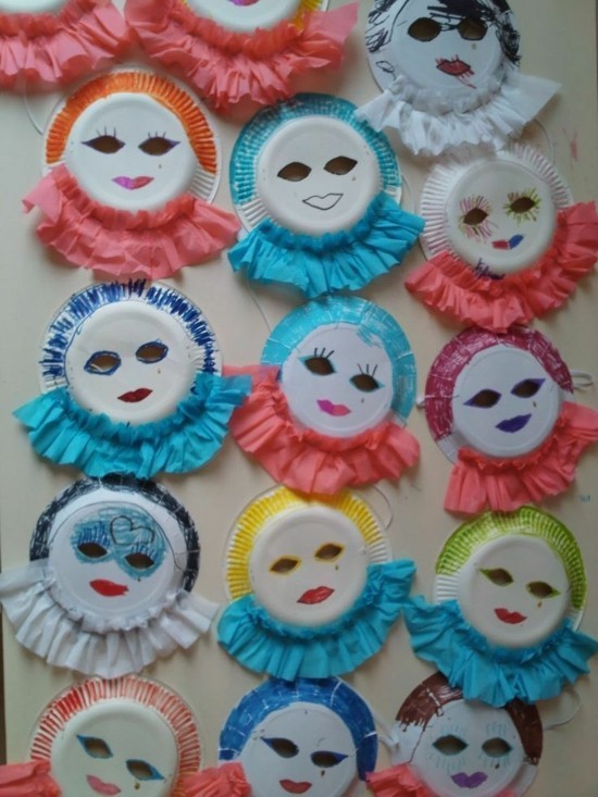 Basteln mit Kindern zu Fasching - noch 42 frische DIY Ideen zum