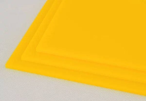 Acryglassplatten - tolle gelbe Platten