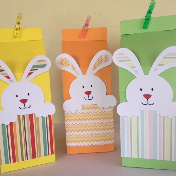 Basteln mit Kindern - Verpackunge für Ostern
