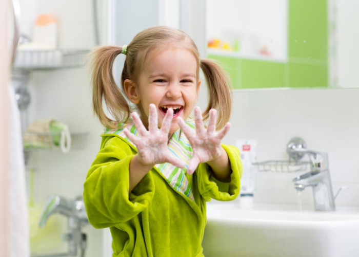 Richtiges Händewaschen