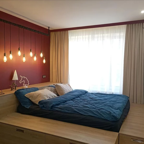 Schlafzimmer Ideen moderne Betten moderne Wandgestaltung