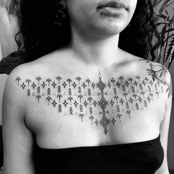 damenschmuck ideen - schöne indianer tattoos