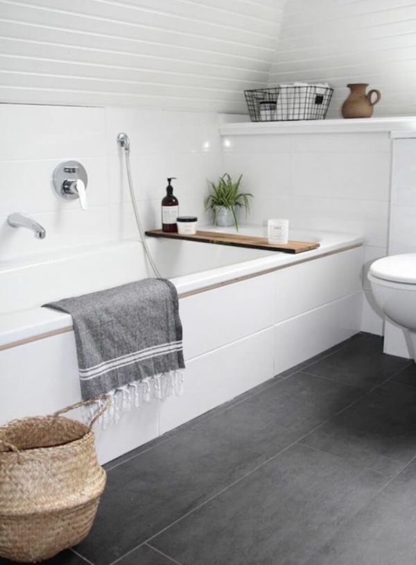 Hygge Badezimmer Trend Ideen für mehr Gemühtlichkeit