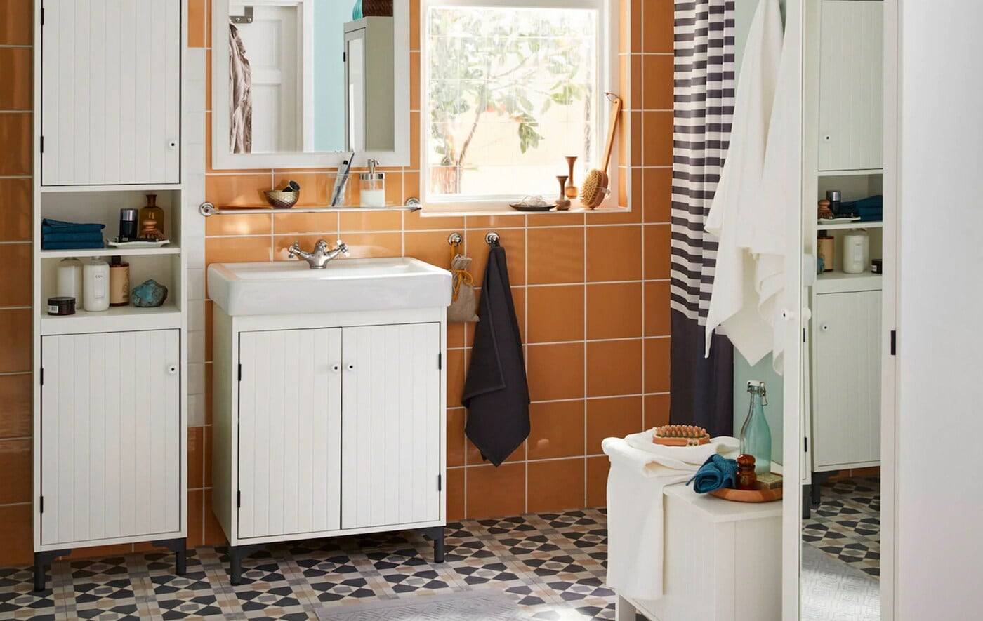 Schicke Badezimmereinrichtung planen mit günstigen Badmöbeln