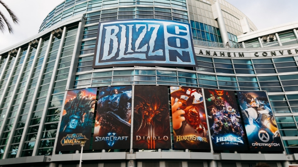 BlizzCon 2020 von Blizzard wird aufgrund des Coronavirus abgesagt anaheim kalifornien hauptgebäude bühne