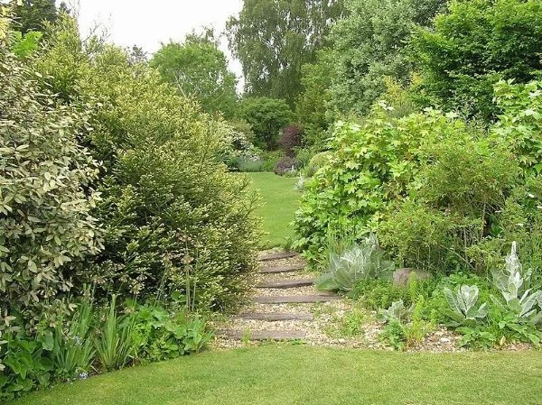 Ein kleines Treppenhaus - Naturgarten anlegen