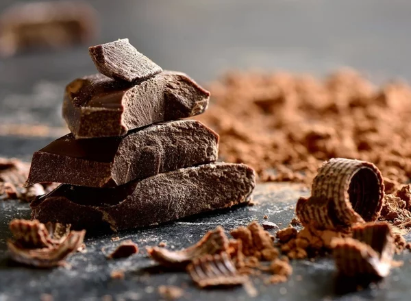 Fett Killer fettverbrennende Lebensmittel dunkle Schokolade