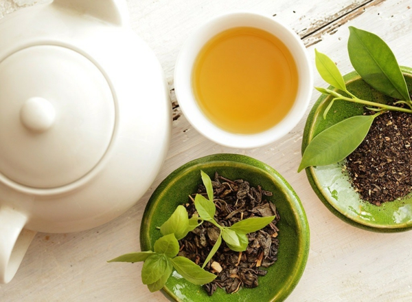 Fett Killer fettverbrennende Lebensmittel grüner Tee
