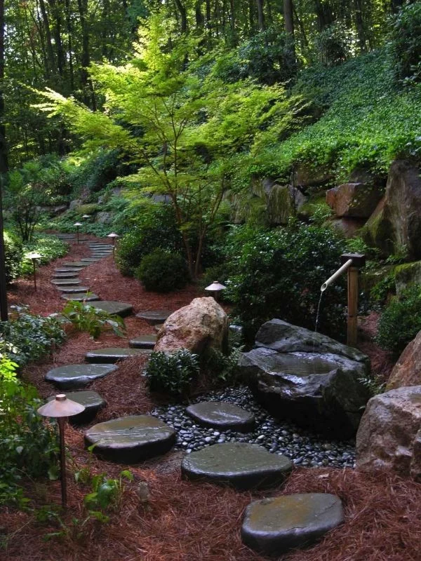 Naturgarten anlegen - Steine und Wasser - tolle Ideen