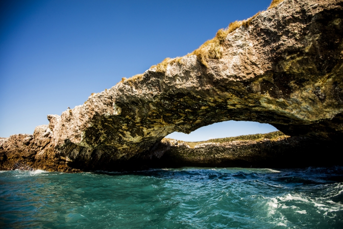 Top 5 der schönsten Strände der Welt Hidden Grotto Beach in Mexiko wahres Naturphänomen Loch im Fels